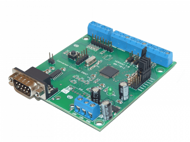 Placa Conversora SWAT (Serial, Wiegand, Aba Track e Teclado)